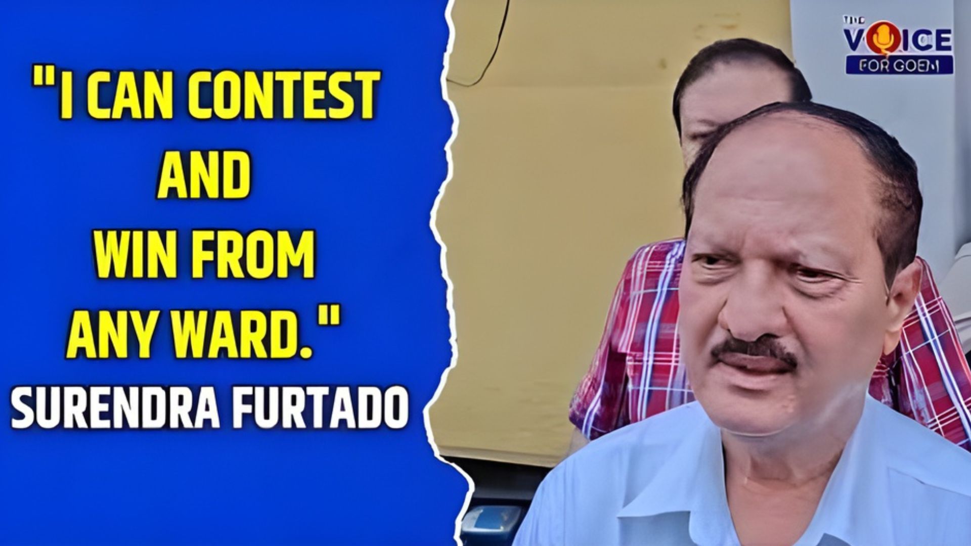 Surendra Furtado files nomination from Ward 9, says he can win from any ward