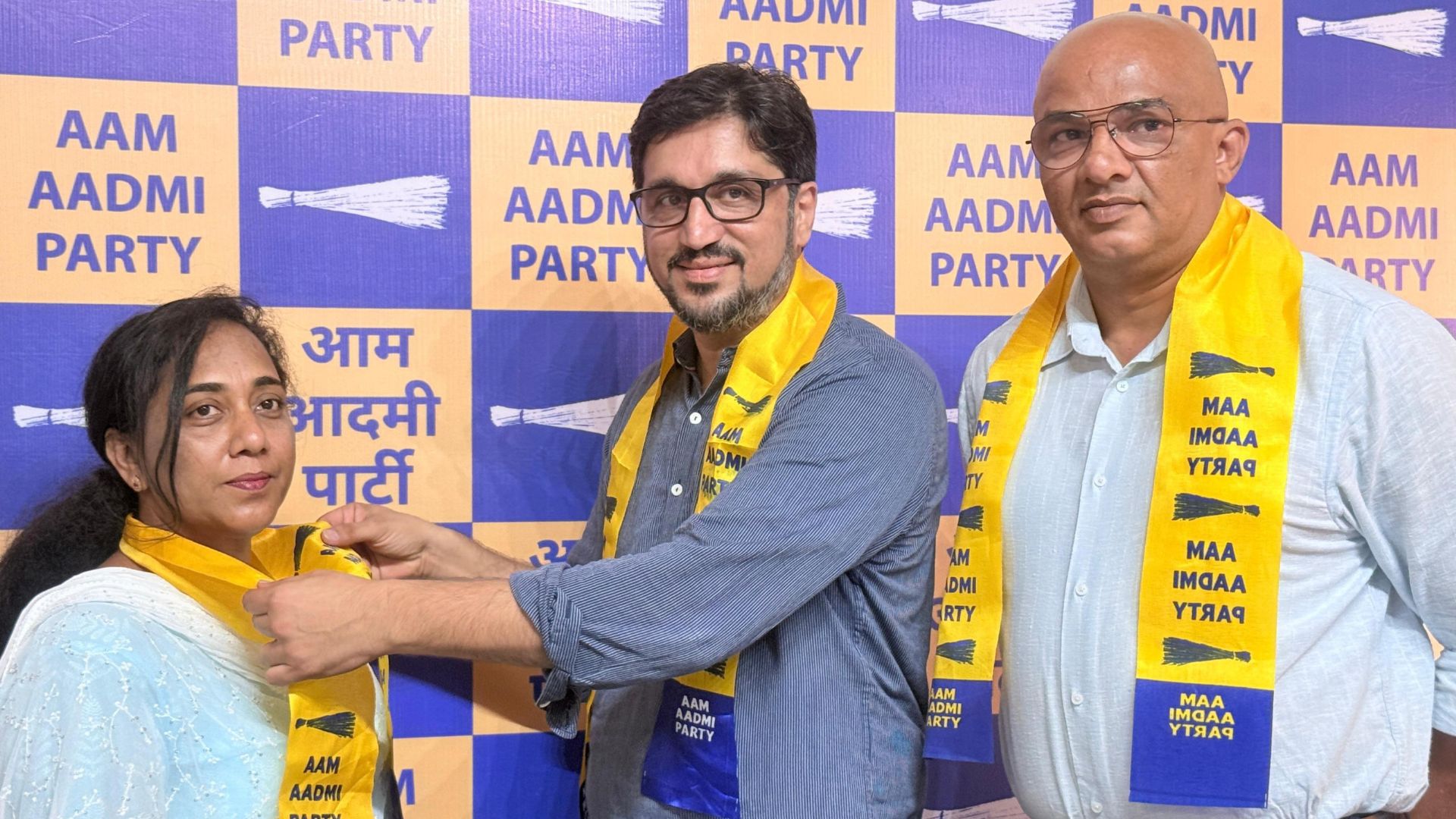 Mamata Maben resigns as Mahila Congress district president, joins AAP