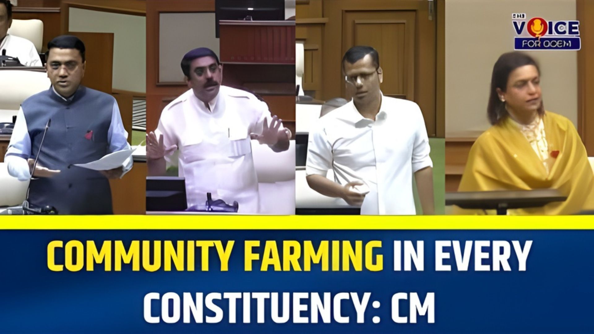 Community farming in every constituency: CM