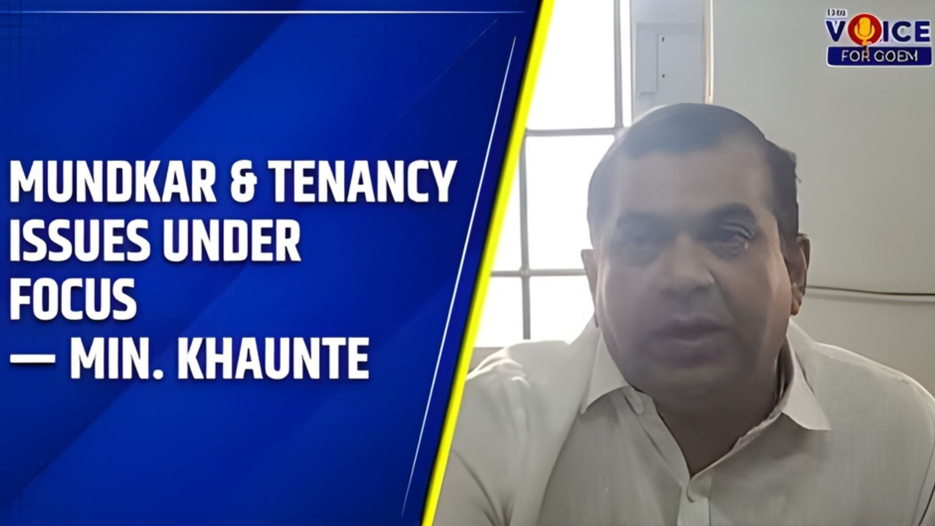 Khaunte reviews pending cases in Mapusa