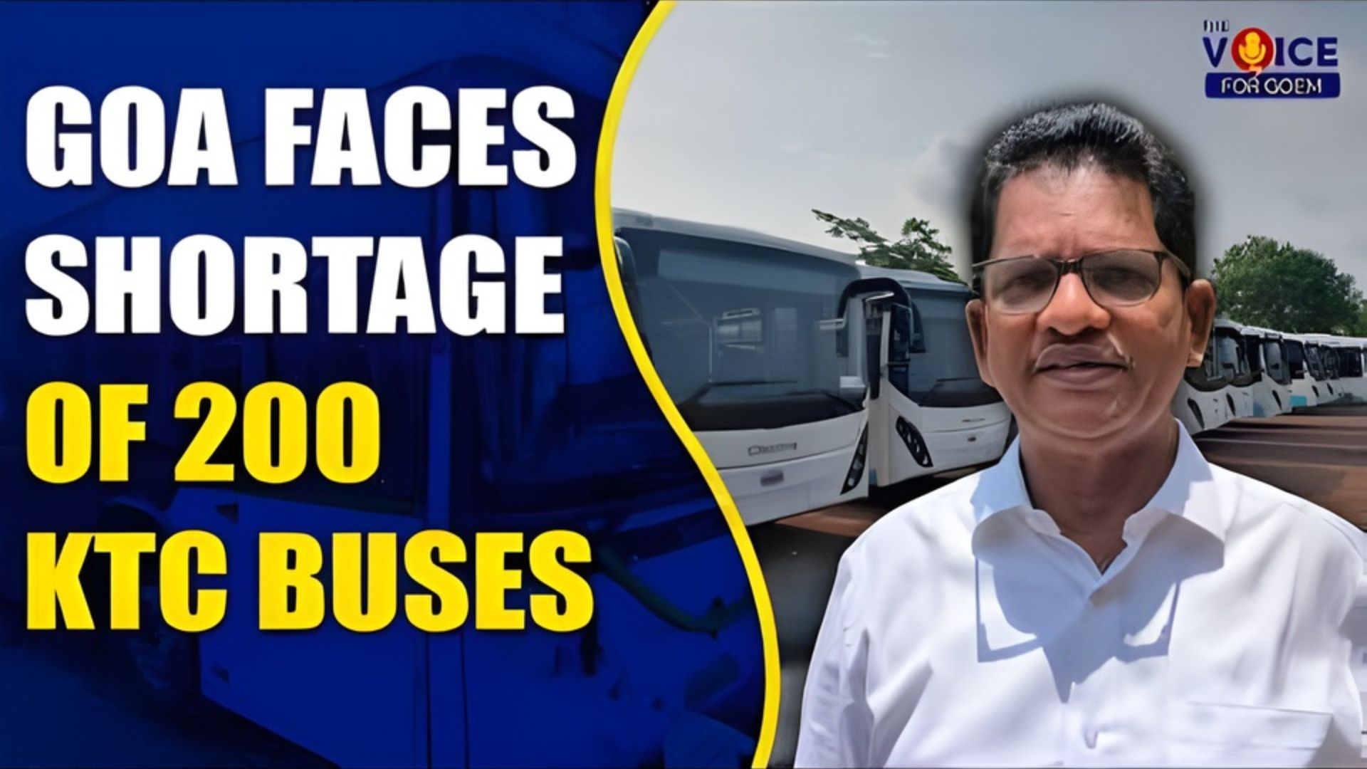 Goa faces a shortage of 200 KTC buses