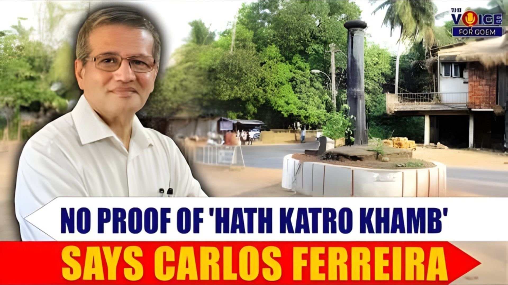 No proof of 'hath katro khamb', says Carlos Ferreira