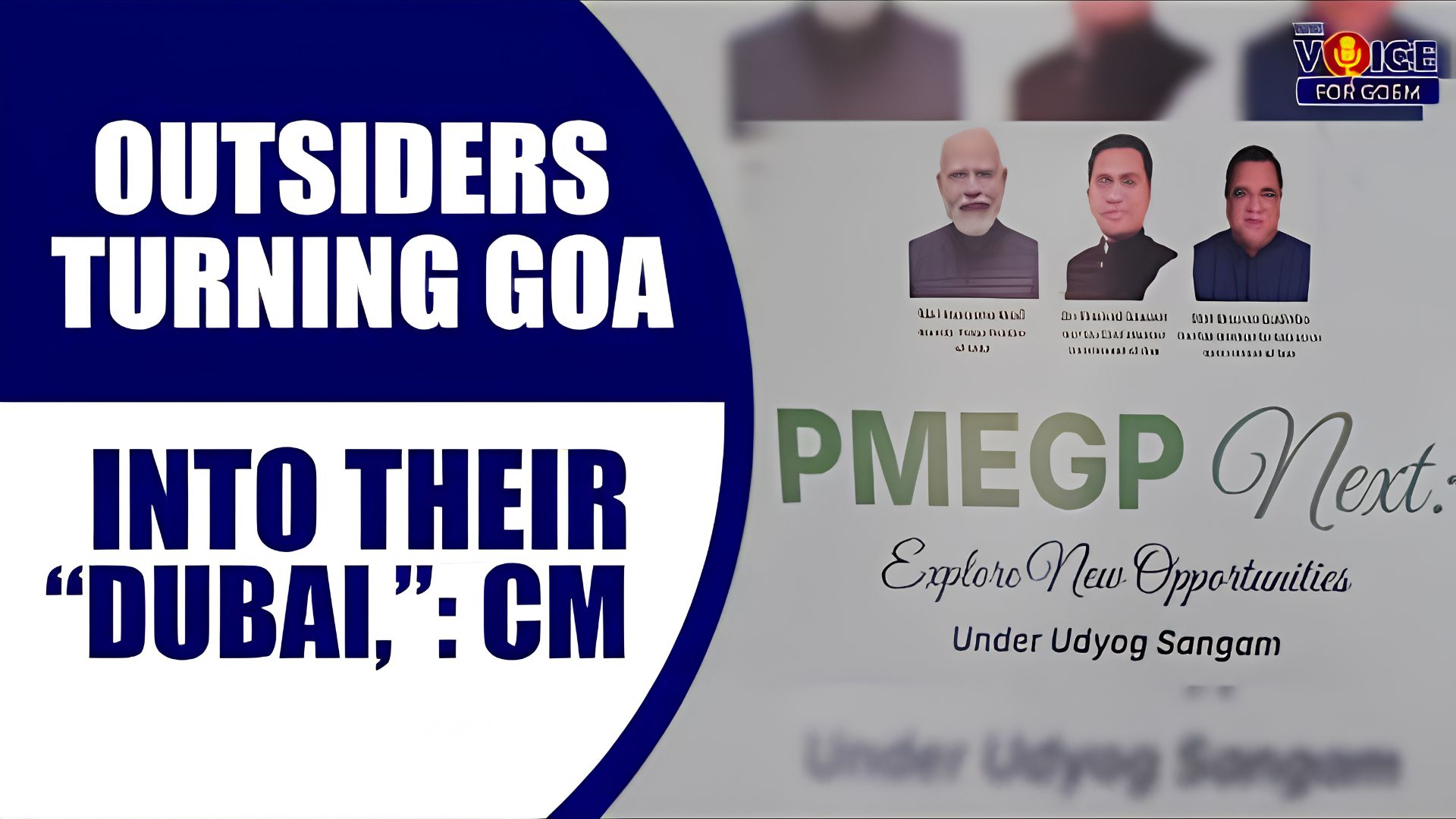 Outsiders turning Goa into their ‘Dubai’: CM