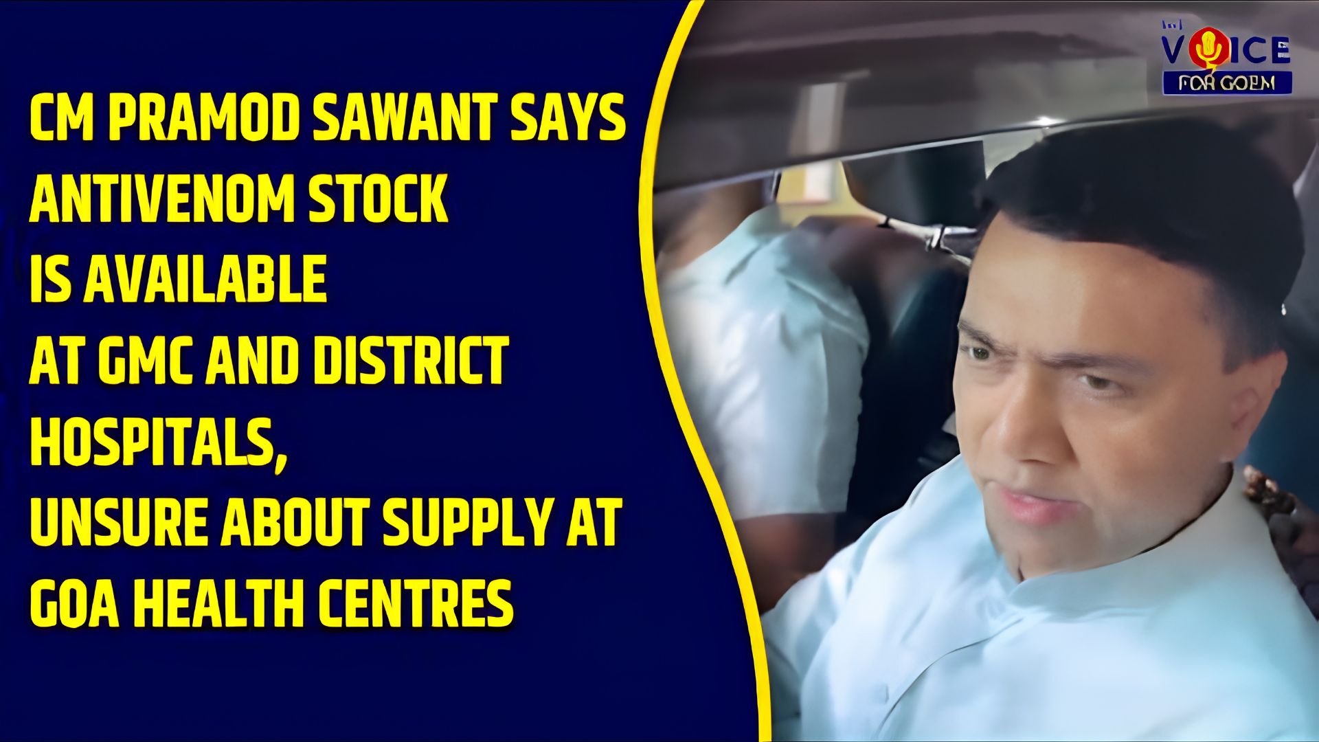 Anti-venom serum available at GMC, district hospitals: CM