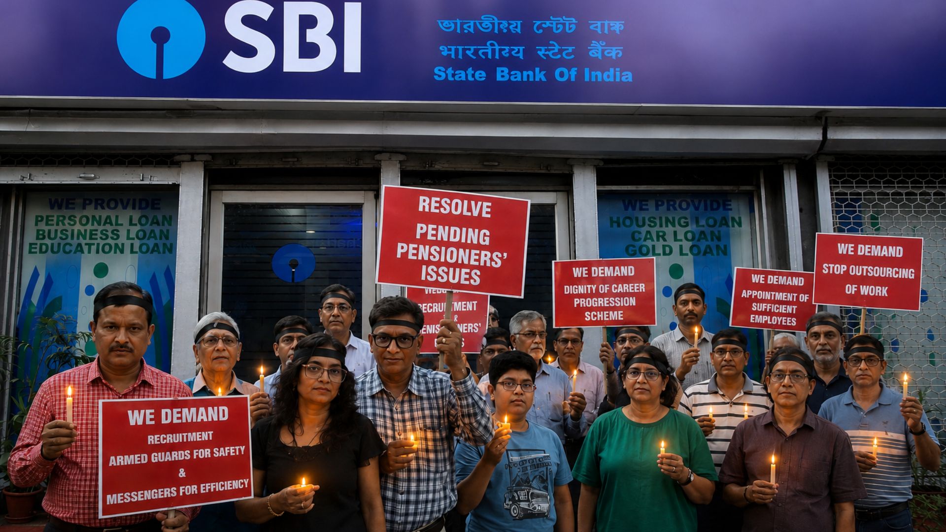 SBI employees to go on nationwide strike on 25 & 26 May